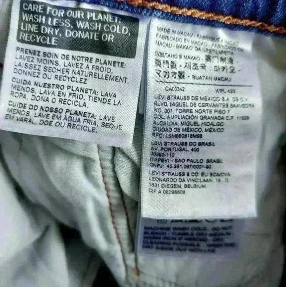 Levi 501 Cut-Off Shorts - Picture 6 of 8